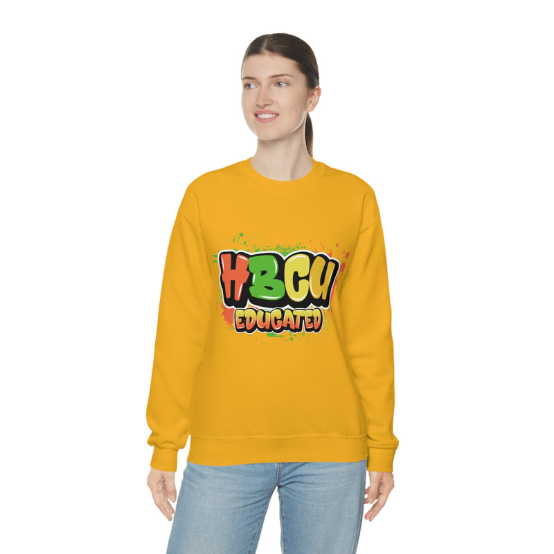 Unisex HBCU Educated Heavy Blend™ Crewneck Sweatshirt