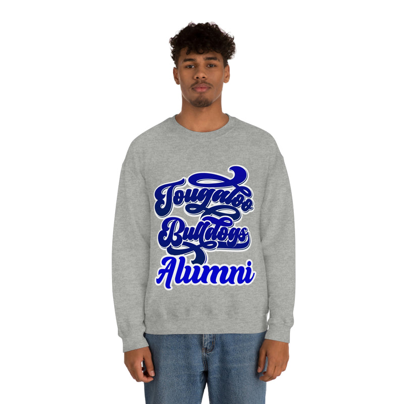 Unisex Tougaloo Bulldogs Heavy Blend™ Crewneck Sweatshirt