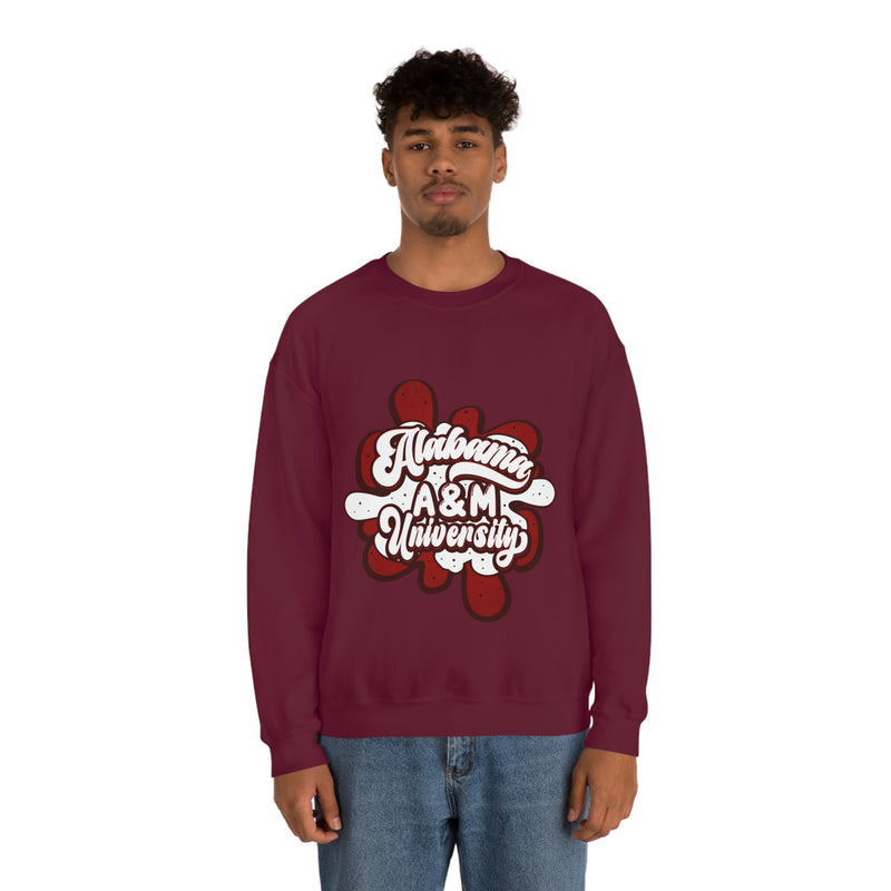 Unisex Alabama A&M University Heavy Blend™ Crewneck Sweatshirt