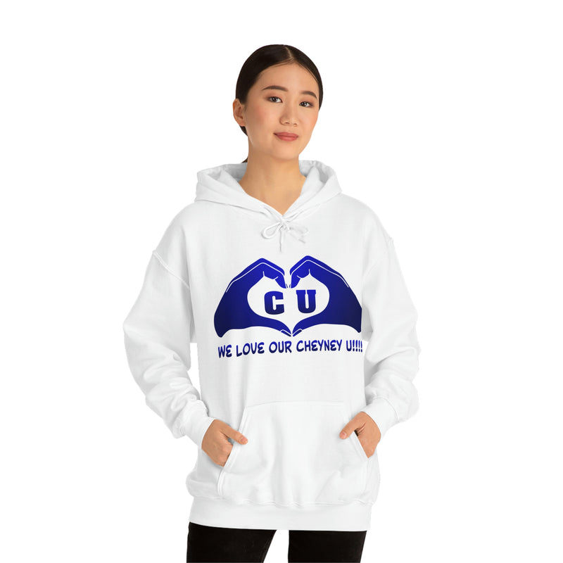 Unisex We Love Our Cheyney U Heavy Blend™ Hooded Sweatshirt