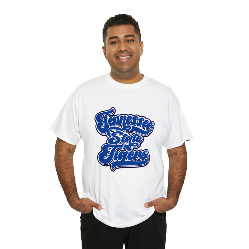 Unisex Tennessee State TSU 2 Heavy Cotton Tee