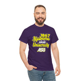 Unisex 1867 Alabama State University Heavy Cotton Tee