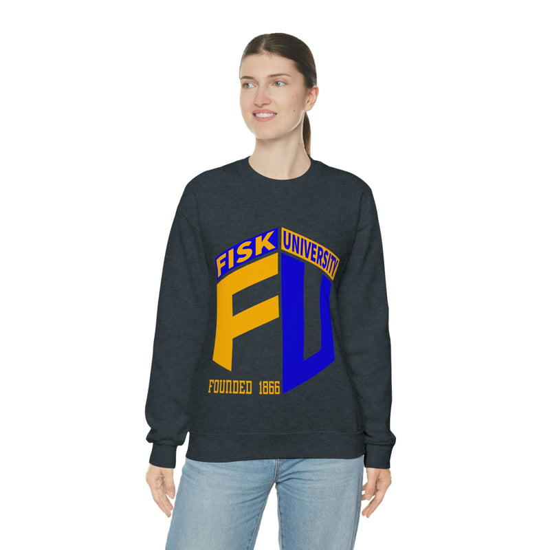 Unisex FISK University Heavy Blend™ Crewneck Sweatshirt