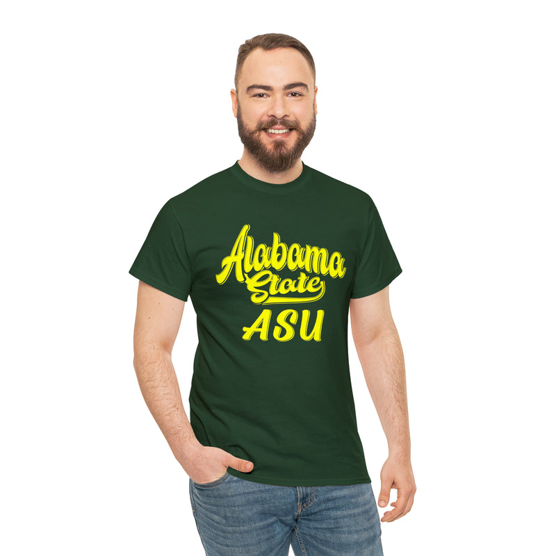 Unisex Alabama State ASU Heavy Cotton Tee