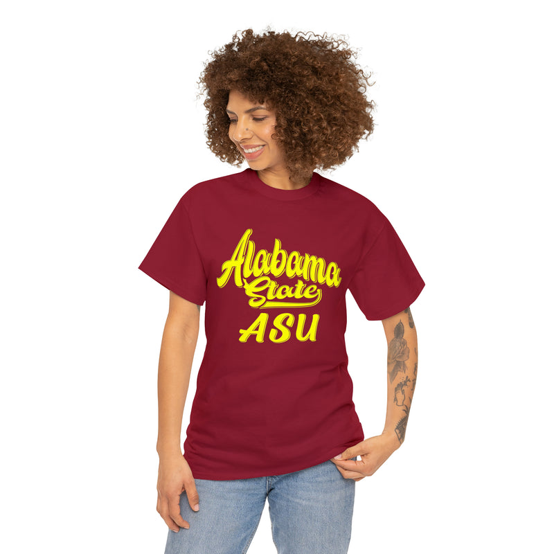 Unisex Alabama State ASU Heavy Cotton Tee