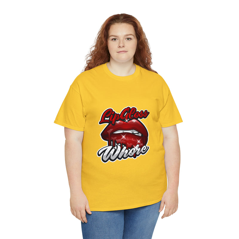 Unisex Lip Gloss Heavy Cotton Tee