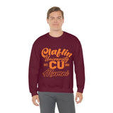 Unisex Claflin University CU 1869 Alumni Heavy Blend™ Crewneck Sweatshirt