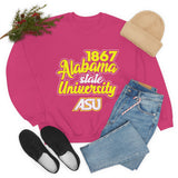 Unisex 1867 Alabama State University Heavy Blend™ Crewneck Sweatshirt