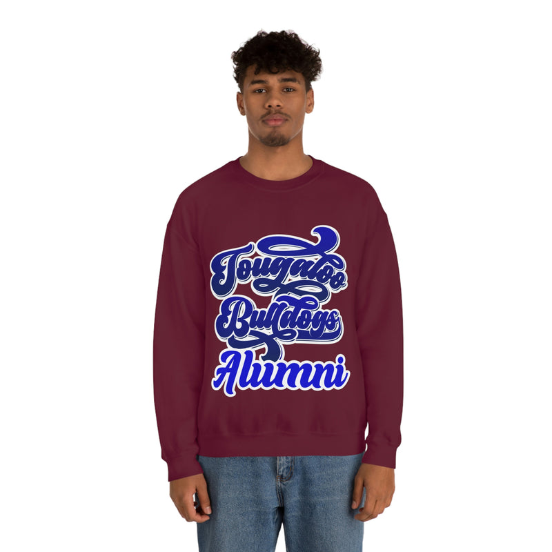 Unisex Tougaloo Bulldogs Heavy Blend™ Crewneck Sweatshirt