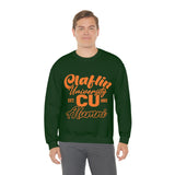 Unisex Claflin University CU 1869 Alumni Heavy Blend™ Crewneck Sweatshirt