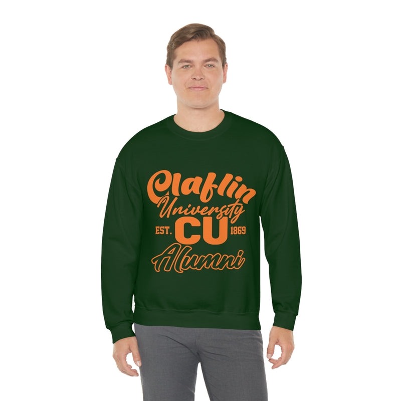 Unisex Claflin University CU 1869 Alumni Heavy Blend™ Crewneck Sweatshirt