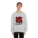 Unisex Lip Gloss Heavy Blend™ Crewneck Sweatshirt