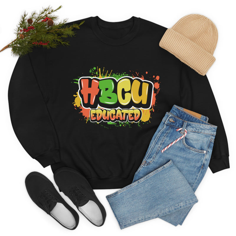 Unisex HBCU Educated Heavy Blend™ Crewneck Sweatshirt