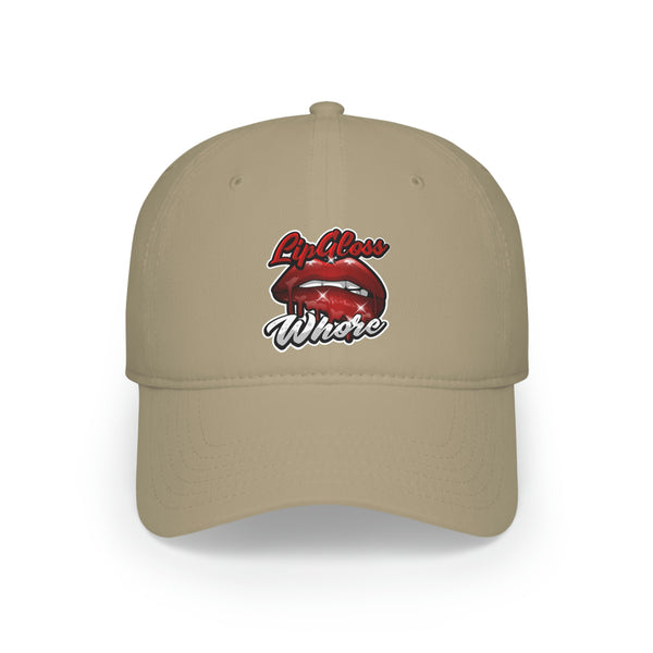 Lip Gloss Low Profile Baseball Cap