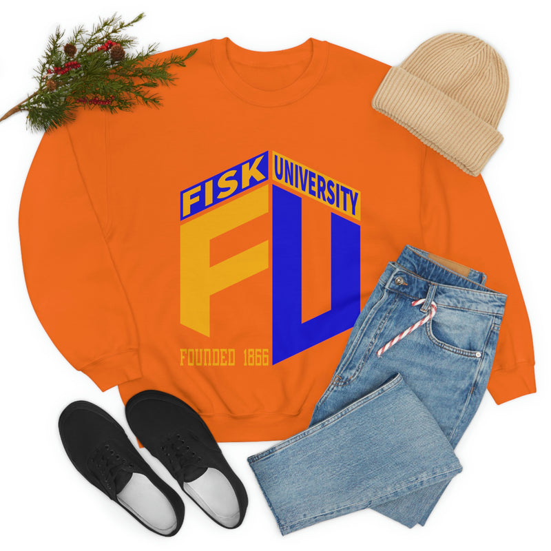 Unisex FISK University Heavy Blend™ Crewneck Sweatshirt