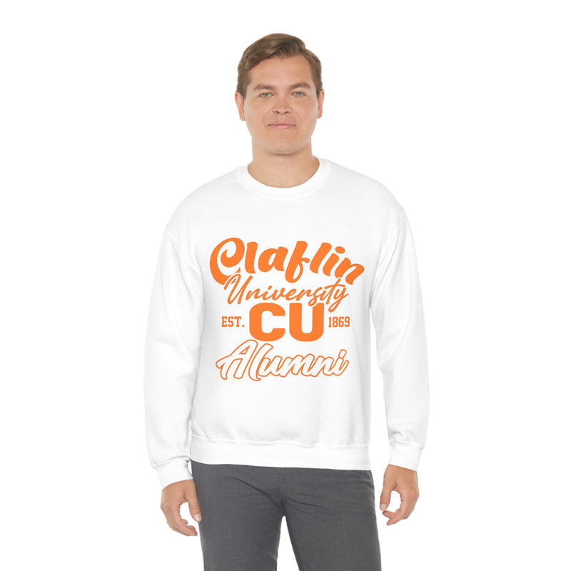 Unisex Claflin University CU 1869 Alumni Heavy Blend™ Crewneck Sweatshirt