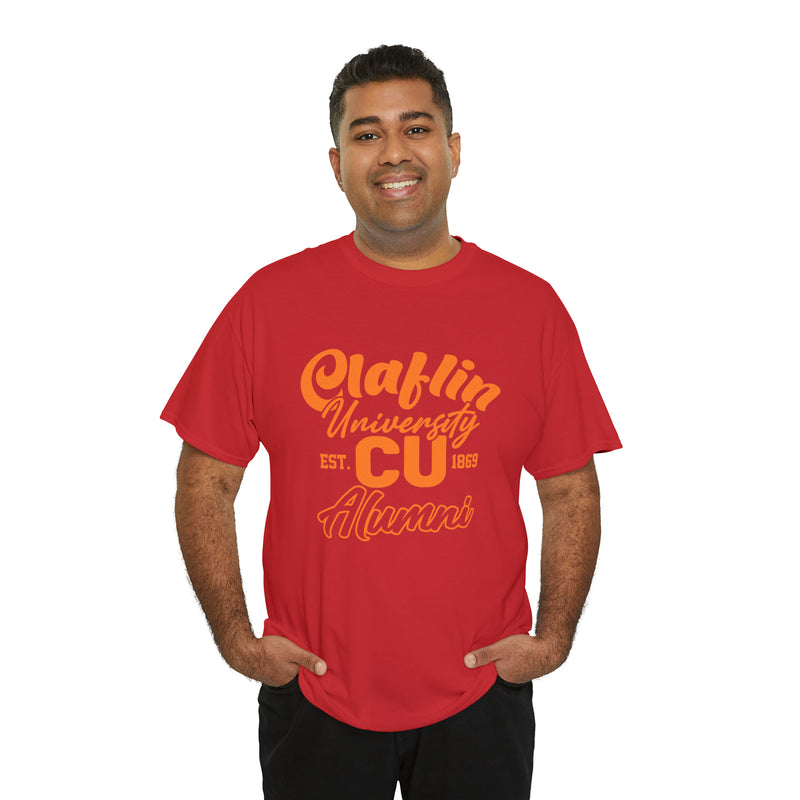 Unisex Claflin University CU 1869 Alumni Heavy Cotton Tee