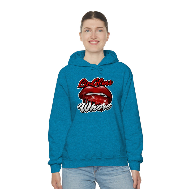 Unisex Lip Gloss Heavy Blend™ Hooded Sweatshirt