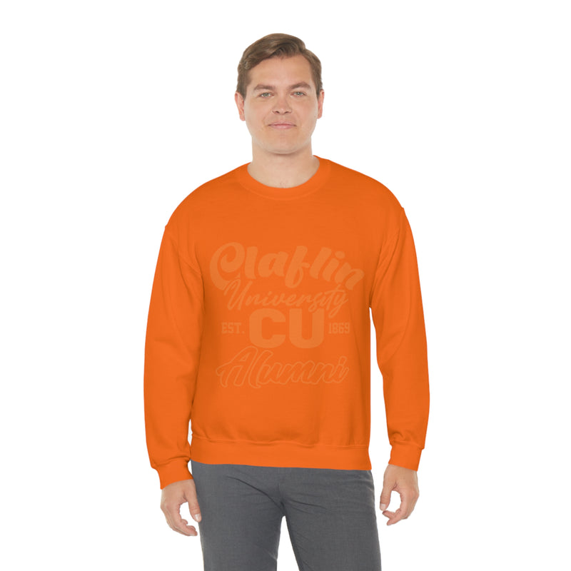 Unisex Claflin University CU 1869 Alumni Heavy Blend™ Crewneck Sweatshirt