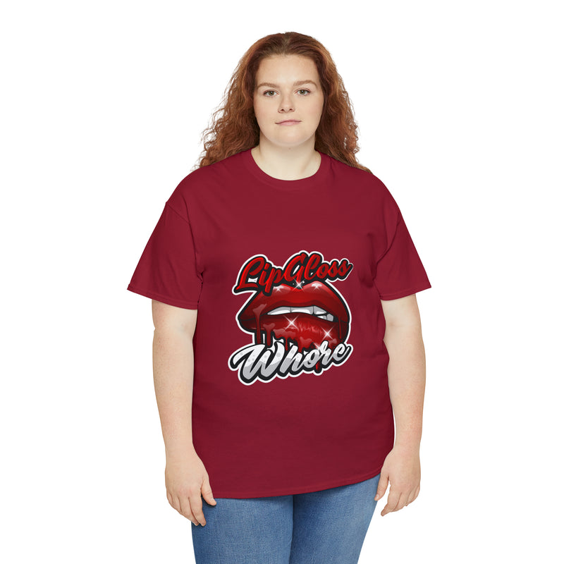 Unisex Lip Gloss Heavy Cotton Tee