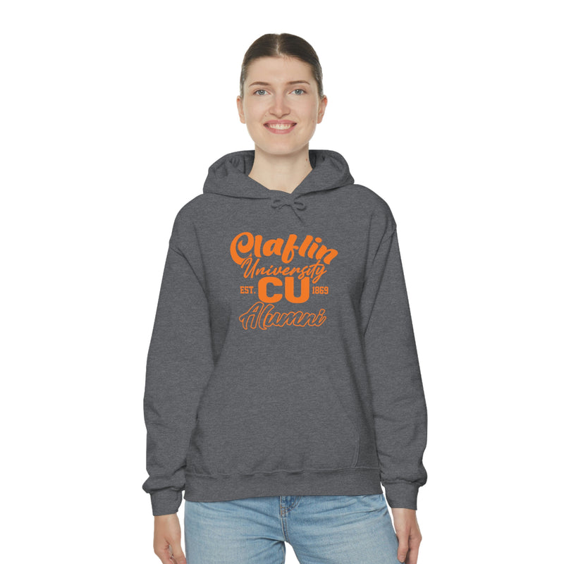 Unisex Claflin University CU 1869 Alumni Heavy Blend™ Hooded Sweatshirt