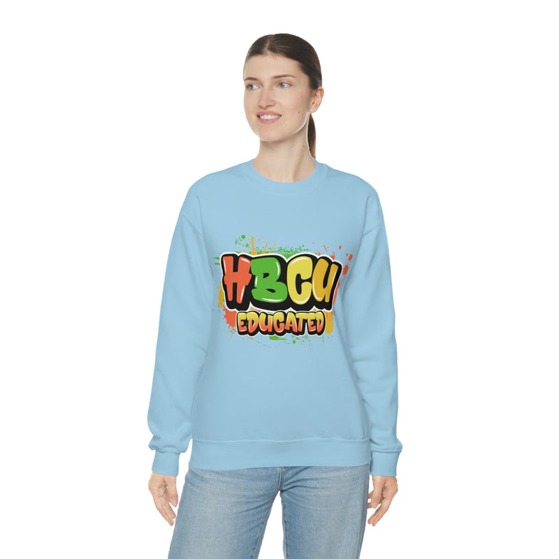 Unisex HBCU Educated Heavy Blend™ Crewneck Sweatshirt