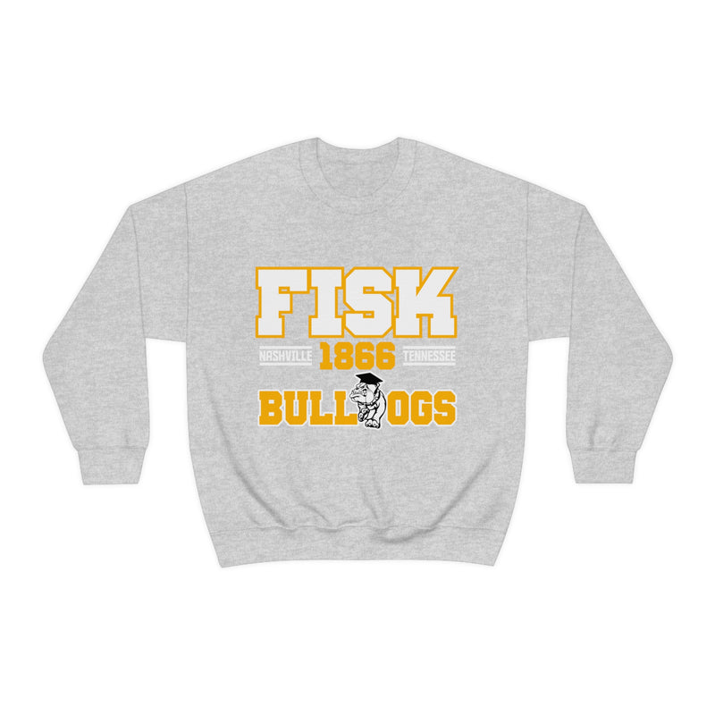 Unisex FISK Bulldogs Heavy Blend™ Crewneck Sweatshirt