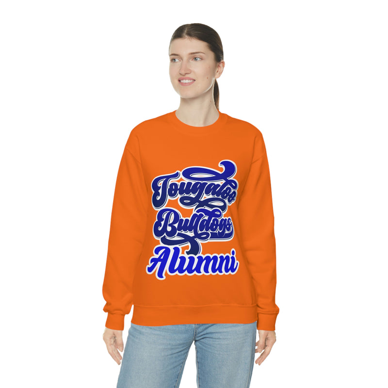 Unisex Tougaloo Bulldogs Heavy Blend™ Crewneck Sweatshirt