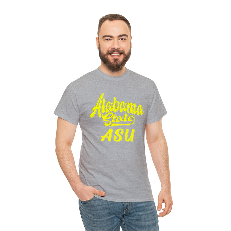 Unisex Alabama State ASU Heavy Cotton Tee