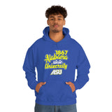 Unisex 1867 Alabama State University Heavy Blend™ Hooded Sweatshirt