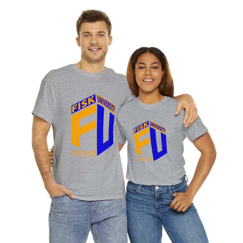 Unisex FISK University Heavy Cotton Tee