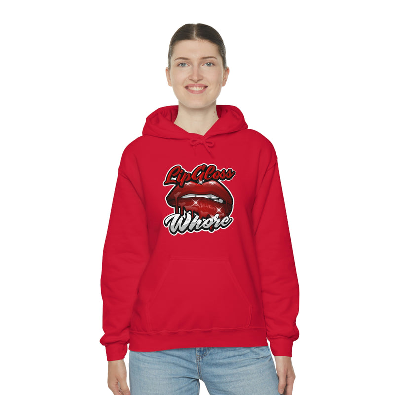 Unisex Lip Gloss Heavy Blend™ Hooded Sweatshirt