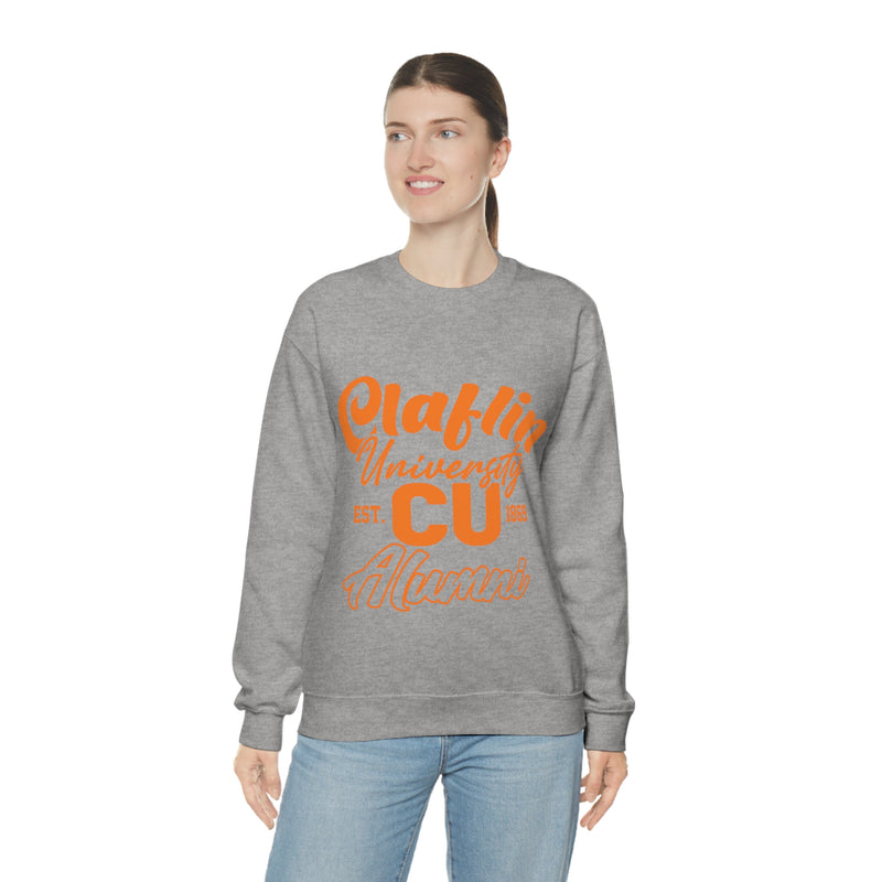 Unisex Claflin University CU 1869 Alumni Heavy Blend™ Crewneck Sweatshirt