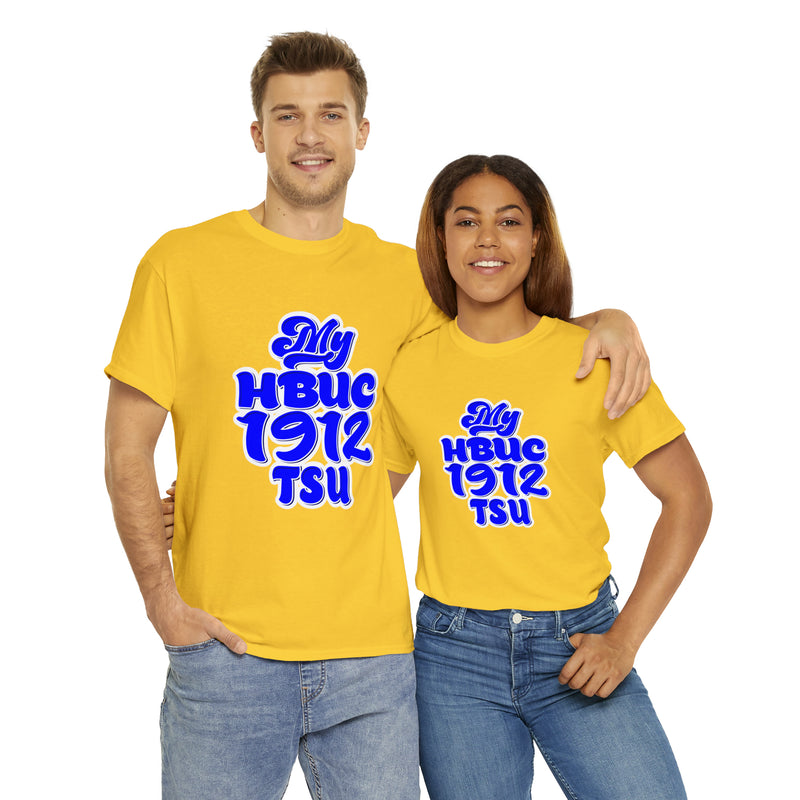 Unisex My HBUC 1912 TSU Heavy Cotton Tee