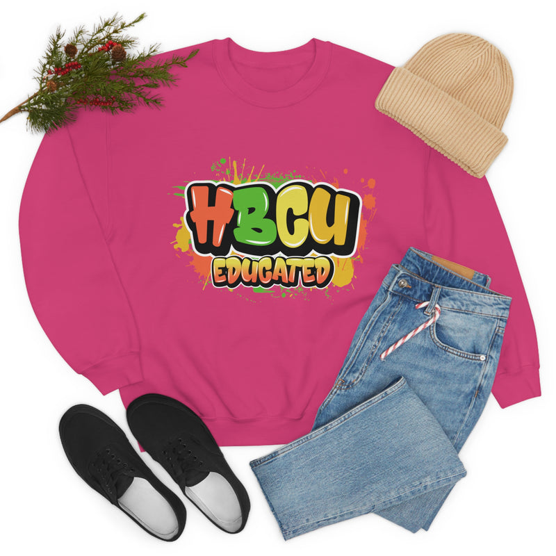 Unisex HBCU Educated Heavy Blend™ Crewneck Sweatshirt