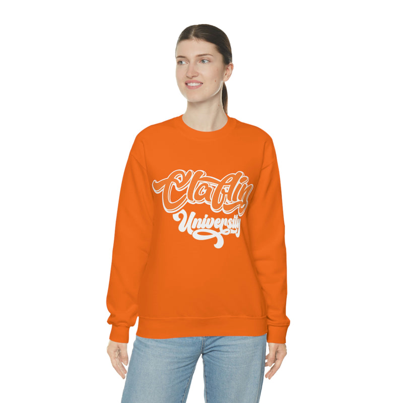 Unisex Claflin University Heavy Blend™ Crewneck Sweatshirt