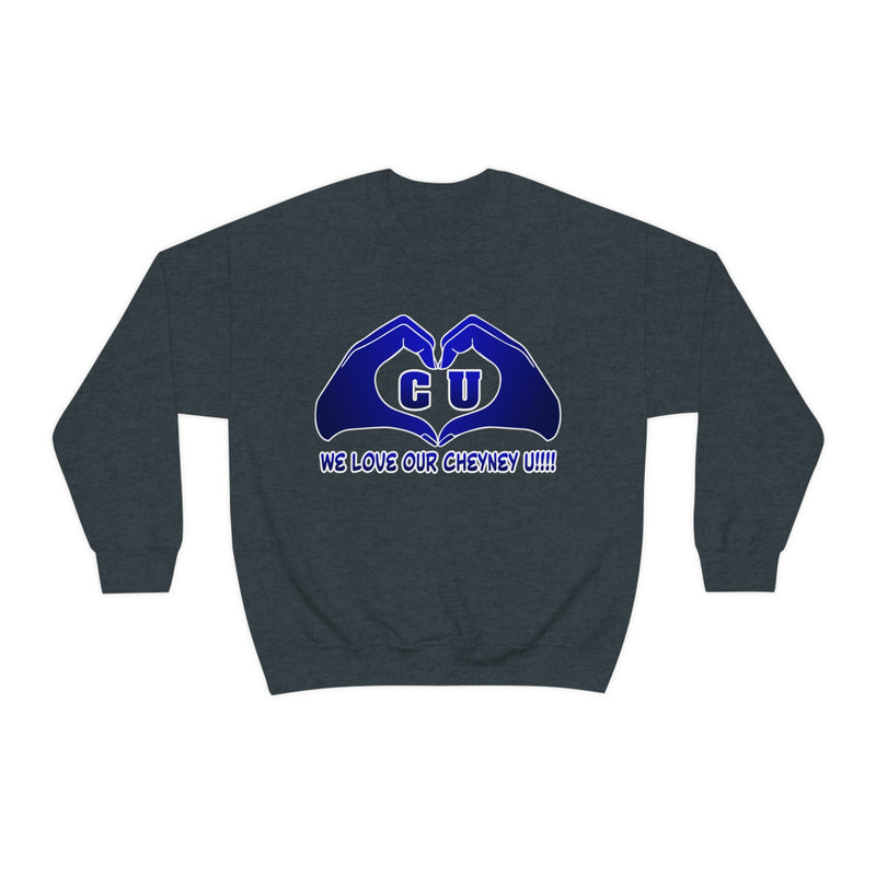 Unisex We Love Our Cheyney U Heavy Blend™ Crewneck Sweatshirt