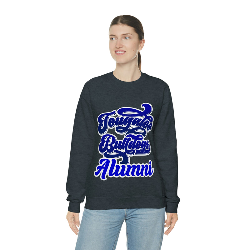 Unisex Tougaloo Bulldogs Heavy Blend™ Crewneck Sweatshirt