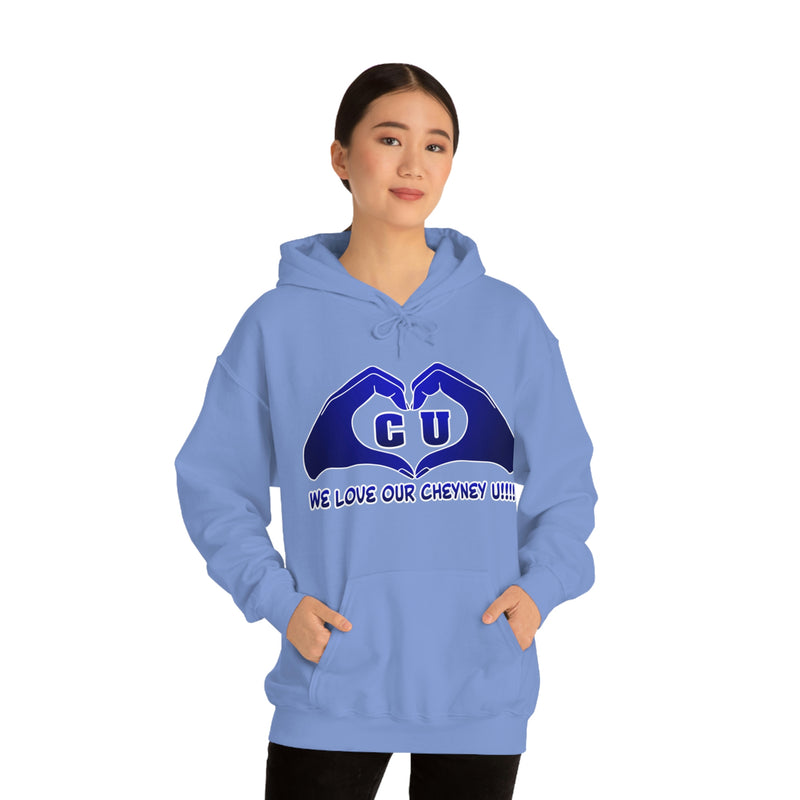 Unisex We Love Our Cheyney U Heavy Blend™ Hooded Sweatshirt