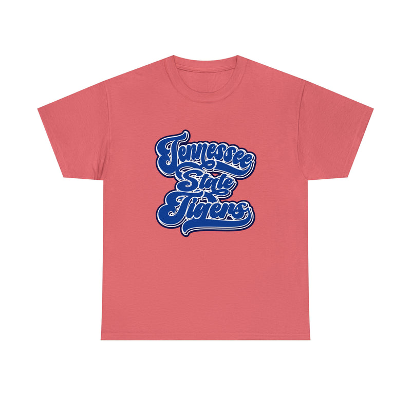 Unisex Tennessee State TSU 2 Heavy Cotton Tee