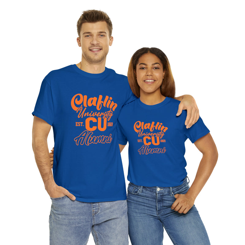 Unisex Claflin University CU 1869 Alumni Heavy Cotton Tee