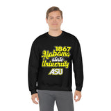 Unisex 1867 Alabama State University Heavy Blend™ Crewneck Sweatshirt