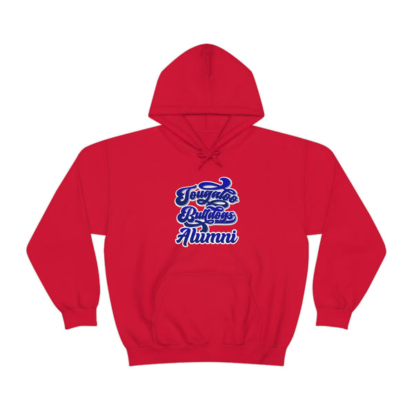 Unisex Tougaloo Bulldogs Heavy Blend™ Hooded Sweatshirt