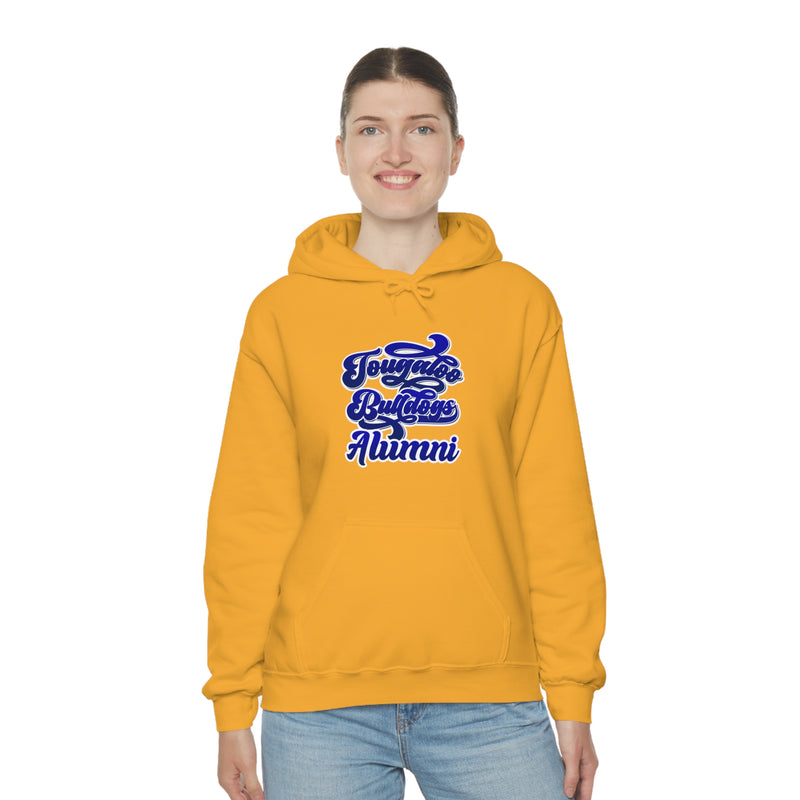 Unisex Tougaloo Bulldogs Heavy Blend™ Hooded Sweatshirt