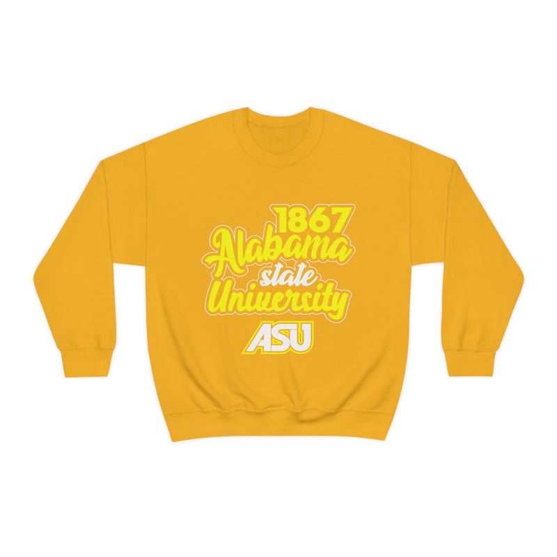 Unisex 1867 Alabama State University Heavy Blend™ Crewneck Sweatshirt