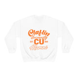 Unisex Claflin University CU 1869 Alumni Heavy Blend™ Crewneck Sweatshirt