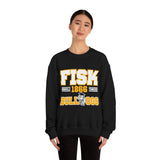 Unisex FISK Bulldogs Heavy Blend™ Crewneck Sweatshirt