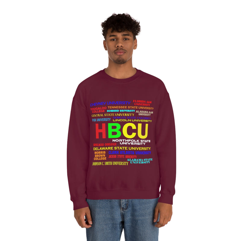 Unisex HBCU Northfolk State University Heavy Blend™ Crewneck Sweatshirt