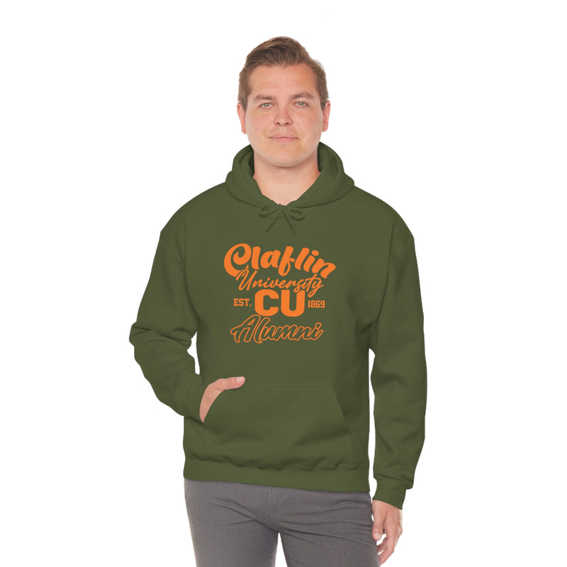 Unisex Claflin University CU 1869 Alumni Heavy Blend™ Hooded Sweatshirt