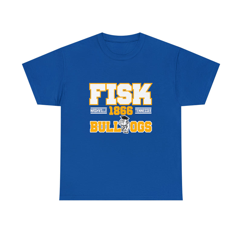 Unisex FISK Bulldogs Heavy Cotton Tee